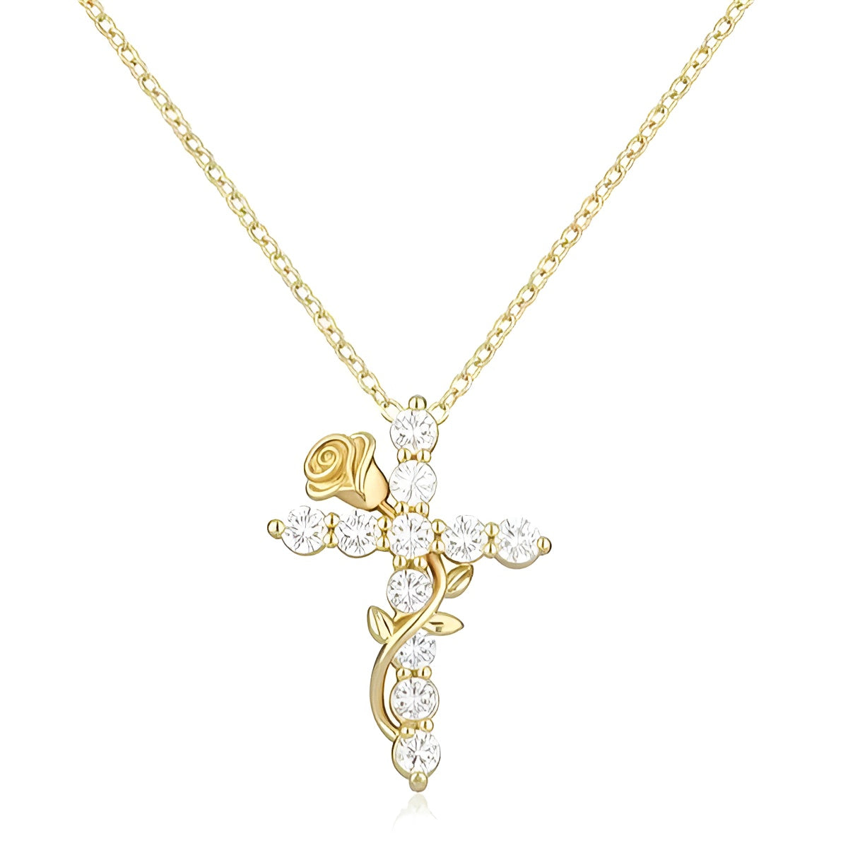The Eternal Rose Necklace