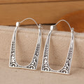 Design&Nbsp;U-Shape Floral Earrings