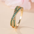 Twilight Crisscross Ring